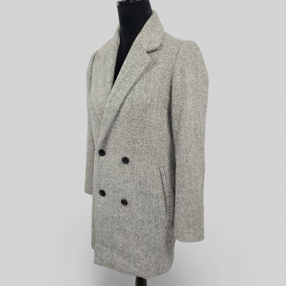 MadeWell Item G9145 Herringbone Blazer Coat - Picture 3 of 12